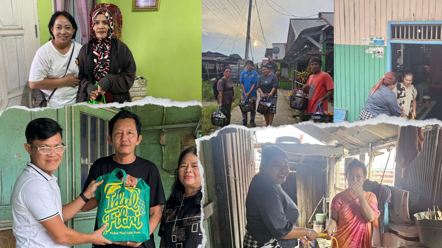 Berbagi Berkat menyambut Idul fitri